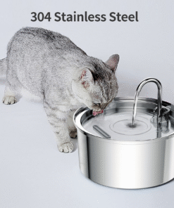 stainless steel cat water fountain