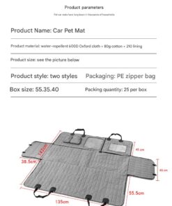 car seat cover dog​